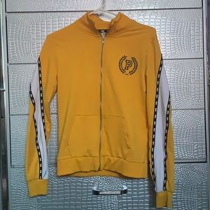 YELLOW SWEATER VICTORIA SECRET PINK SIZE XS